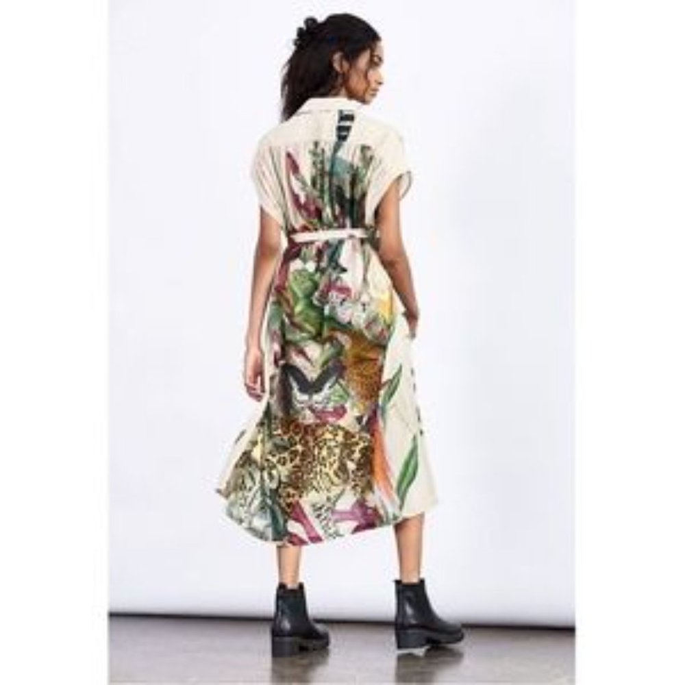 Anthropologie Carolina K Menagerie Dress S - Picture 3 of 10